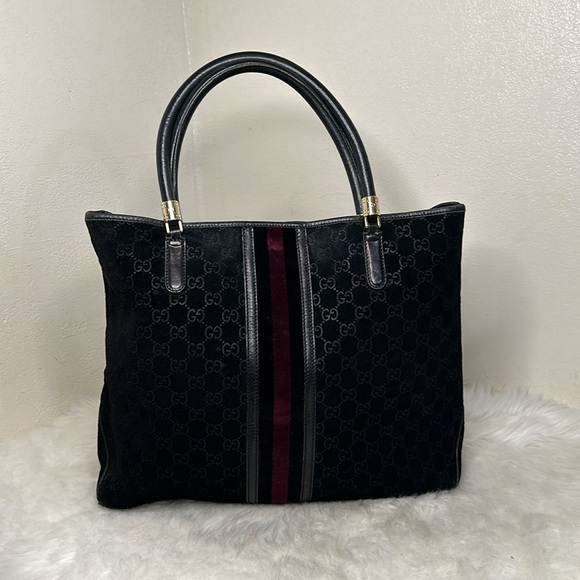 💯Authentic Gucci Tote with Cherryline Handbag🍀 - Picture 6 of 16